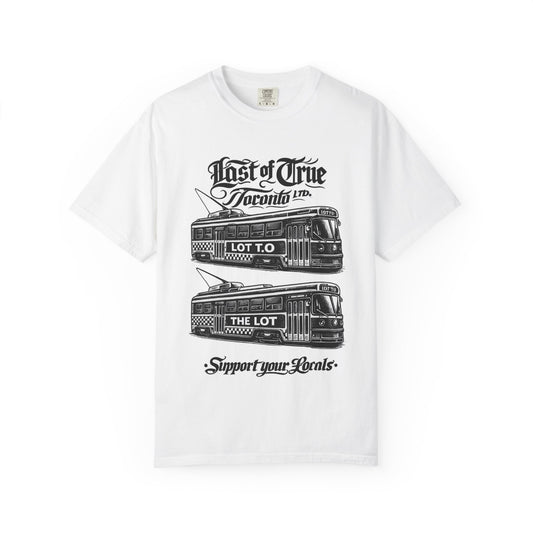 512 LOT T.O STREETCAR T-Shirt — "Support Your Locals T.O" Graphic Tee