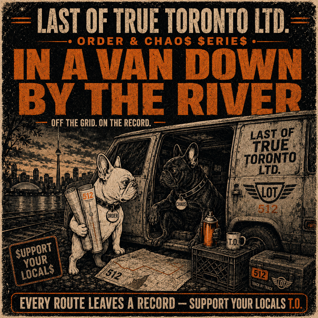 "IN A VAN DOWN BY THE RIVER"