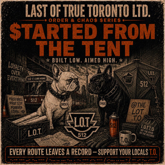 $TARTED FROM THE TENT