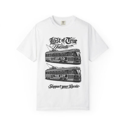 512 LOT T.O STREETCAR T-Shirt — "Support Your Locals T.O" Graphic Tee
