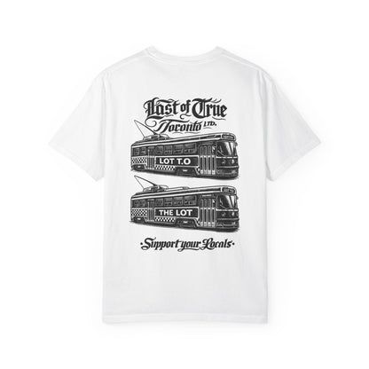 512 LOT T.O STREETCAR T-Shirt — "Support Your Locals T.O" Graphic Tee